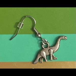 Dinosaur earrings